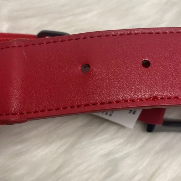 Youth Nike T-Ball or Baseball Red Belt One Size Adjustable 1.5” Thick - Picture 8 of 12